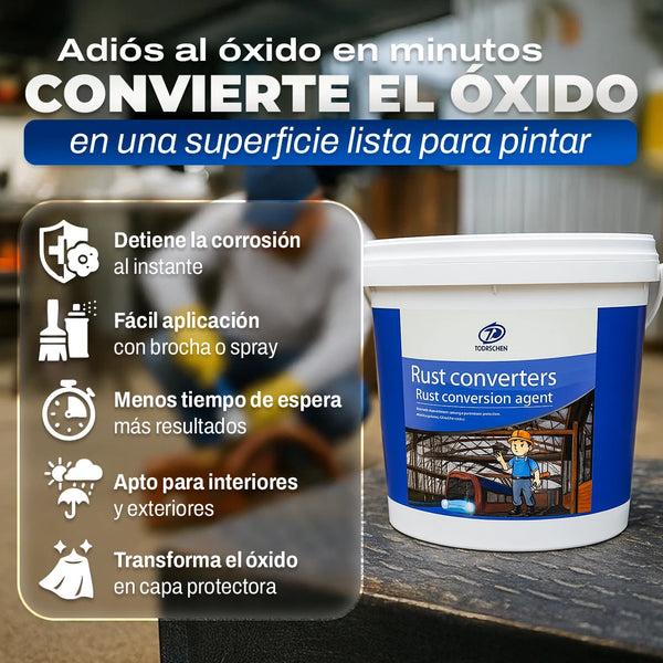 ¡Adiós al óxido en minutos!