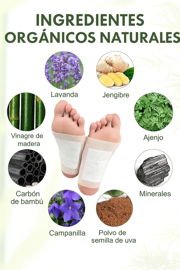 Parches Detox para Pies