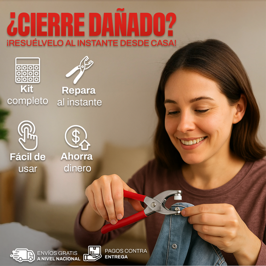 BotónFlash®  Herramienta fija Botones + Kit de Botones