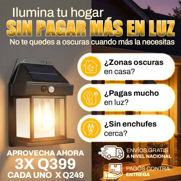 Foco Solar Inteligente