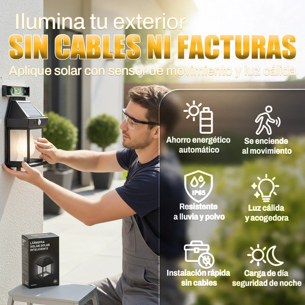 Foco Solar Inteligente