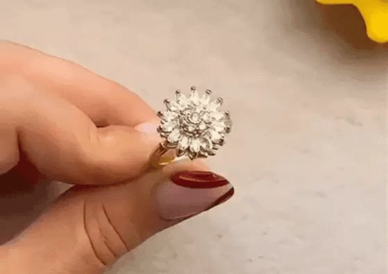 Anillo Girasol Mágico