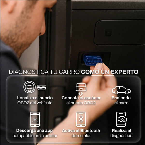 Escáner Bluetooth para Autos