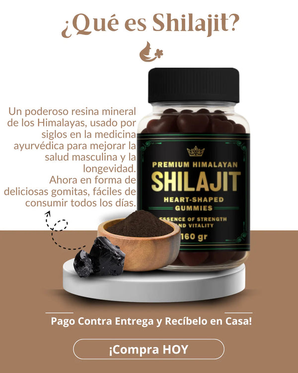 Gomas Energizantes Shilajit