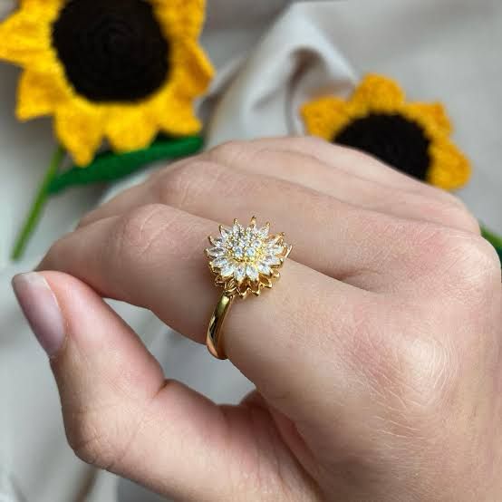 Anillo Girasol Mágico