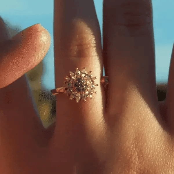 Anillo Girasol Mágico