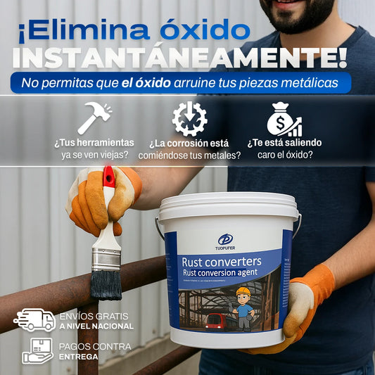 Pintura de cobertura anti óxido