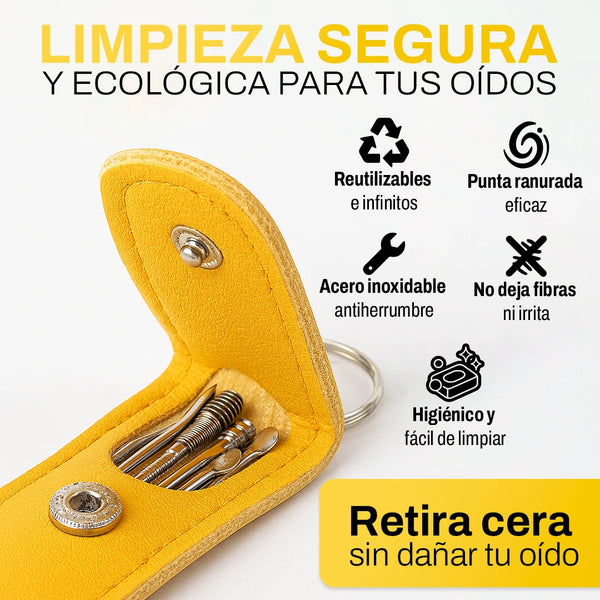 Kit Limpieza de Oídos Portátil