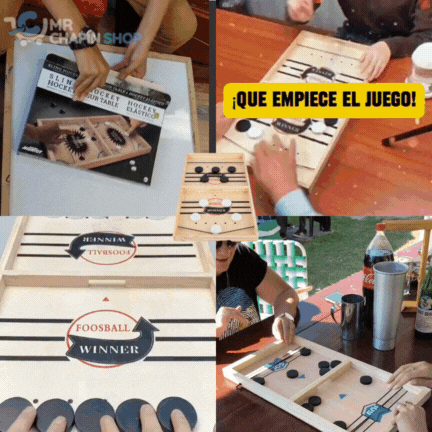 mini hockey en madera