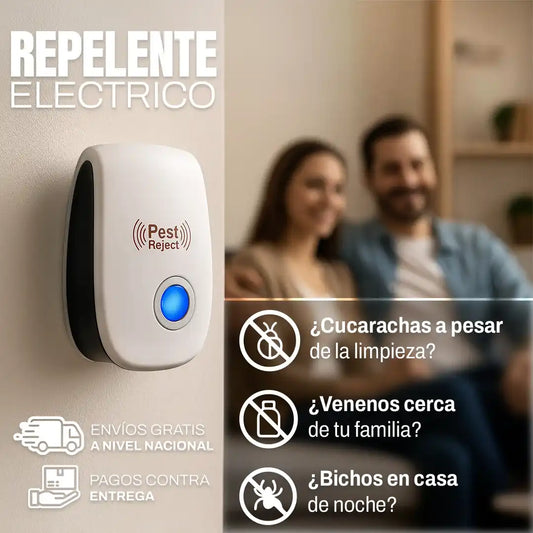 Repelente Ultrasónico de Plagas Hogar